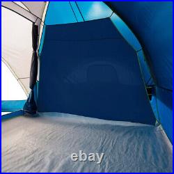 6/10 Person Family Camping Canopy Tent with Screen Porch Cross-ventilation