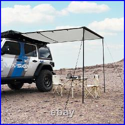 6.6 x 8.2ft Car Awning Rooftop Sun Shade Shelter Outdoor Camping Travel Hiking