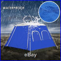 6-8 Person Instant Tent Family Waterproof Backpacking Hiking Camping Large Tent
