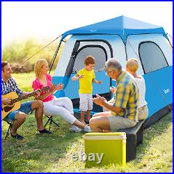 6 People Waterproof Automatic Instant Up Tent Family Camping Hiking Outdoor