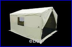 6 Person 12x10 Wall Tent North Fork Outfitter with LED Light Strings & Stove Jack