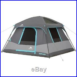 6 Person Cabin Tent Portable Instant Outdoor Camping Shelter Rainfly Family NEW
