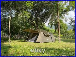 6 Person Family Camping Tent Spacious 3000mm Waterproof Road Trips Dark Green 6 Person Family Camping Tent Spacious 3000mm Waterproof Road Trips Dark Green