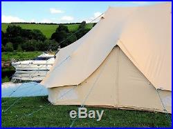 6 x 4 Metre Emperor Bell Tent 100% Canvas with ZIG by Bell Tent Boutique