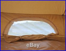 6 x 4 Metre Emperor Bell Tent 100% Canvas with ZIG by Bell Tent Boutique