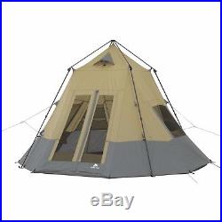7 Person Teepee Family Tent Ozark Trail 12' x 12' Camping Hiking Outdoor Camp
