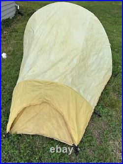 80's The North Face Westwind Tent Vintage No Holes, Good Zippers, Staining READ
