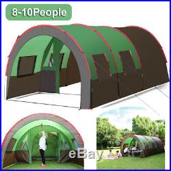 8-10 People Arched Frame cabin big family tent for group &family outdoor camping