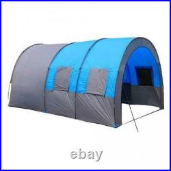 8-10 Person Large Outdoor Double Layer Tent Tunnel Camping Family Travel Tent US