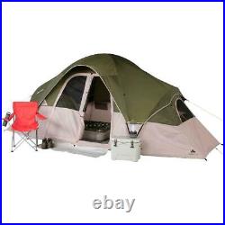 8 Person 2 Room Cabin Tent 16 X 8 X 6.17 Ft Camping Hiking Outdoor Travel Tent
