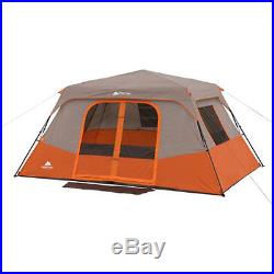 8 Person Cabin Tent 2 Room 60 sec Setup Family Camping Waterproof Outdoor Hiking