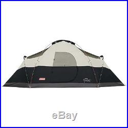 8 Person Camping Tent 3 Family Separate Rooms Travel Hiking Comfortable
