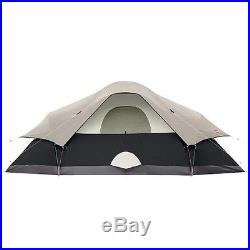 8 Person Camping Tent 3 Family Separate Rooms Travel Hiking Comfortable