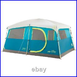 8-Person Family Cabin Camping Tent Shelter with Closet Outdoor Bedroom Portable