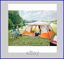 8 Person Instant Cabin Tent Family Camping Waterproof Outdoor Hiking Airbed NEW
