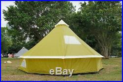 8 Person Tent 4M Bell Tent Zipped-in-Groundsheet Family Camping tent 4M from UK