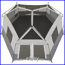 8 Person Tent Camping Instant Cabin Rainfly Outdoor Hiking Carry Bag 15' x 13