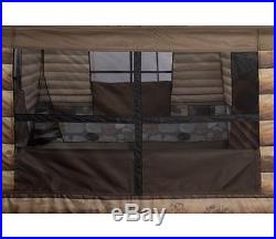 8 Person Tent Outdoor Log Cabin Style Waterproof UV Protection Camping Fishing