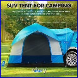 8x8x7.2FT Truck SUV Tent Waterproof Car Camping Tent Traveling Outdoor Activity