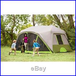 9 Person Instant Cabin Tent Screen Room Rainfly Waterproof Camping Family 2 Room