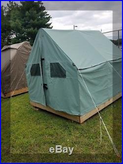 9' x 9' Canvas Wall Tent