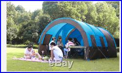 AMAZING Camping Tents 8-10 Person Waterproof with 2 Rooms Lightweight 4 Season
