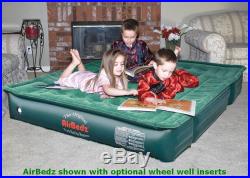 AirBedz Mid Size Lite Green Truck Bed Air Mattress with Pump Sleep Camp Inflatable