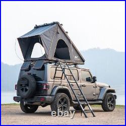 Aluminum Hard Shell Pop Up Roof Top Tent Fits SUV Outdoor Fishing Camping Hiking
