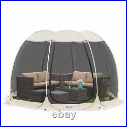 Alvantor Pop Up Screen House 2-15 Person, Outdoor Canopy Mosquito Net Foldable