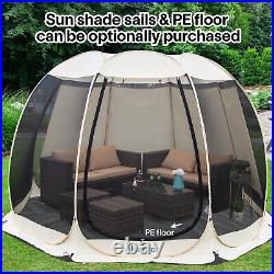 Alvantor Pop Up Screen House 2-15 Person, Outdoor Canopy Mosquito Net Foldable