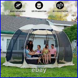 Alvantor Pop Up Screen House 2-15 Person, Outdoor Canopy Mosquito Net Foldable