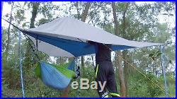 Backpacking double hammock triangle hanging tree tent two person hammock tent