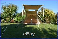 Bedouin tent with 5 awning sails and wooden poles. RRP £600