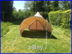 Bell Tent Porch Glamping Equipment by King Tents