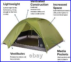 Big Agnes Blacktail Hotel TBT420 4Person Green Backpacking & Camping Tents New