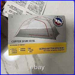 Big Agnes Copper Spur HV UL 1 (3-Season) Backpacking Tent-Orange NEW
