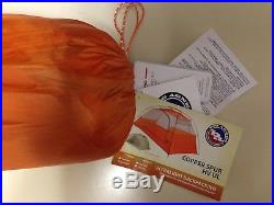 Big Agnes Copper Spur HV UL 2 (Orange/Gray) NEW WITH TAGS
