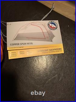 Big Agnes Copper Spur HV UL 3 Backpacking Tent-Orange NEW with Tags