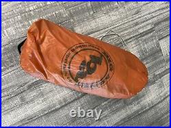 Big Agnes Copper Spur UL 1 Tent Orange Gray Backpacking Camping READ, REPAIRED