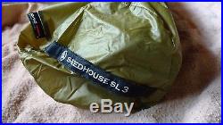 Big Agnes Seedhouse SL3 3 Person Super Light Backpacking Tent