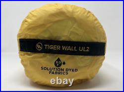 Big Agnes Tiger Wall Ul2 Solution Dye (Gray/Yellow) 2 Person Tent NEW