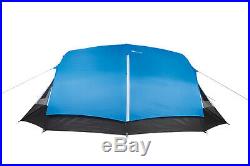 Blue Camping Tent Outdoor Picnic Travel Family Cabin House 10 Person 2 Room