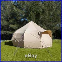 Boutique Camping Tents 4m Luna Bell Tent Sandstone