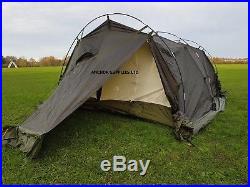 British Army 4 Man Arctic Dome Tent Unissued Canvas WITH POLES