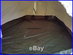 British Army 4 Man Arctic Dome Tent Unissued Canvas WITH POLES