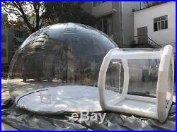 Bubble Tent. Inflatable Outdoor Bubble House Tent. Transparent Stargaze Igloo