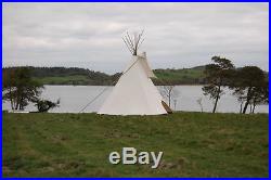 Burners special FIRE CERTIFIED 16' CHEYENNE STYLE tipi/teepee hand made