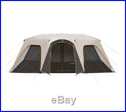 Bushnell 12 Person 3 Room Instant Cabin Trail Large Tent Camping Hiking Easy Set