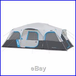 Bushnell Sport Sleep 12 Person 3 Room 20' x 10' Cabin Large Family Tent Camping