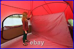 CAMPING TENT Large Family 10 PERSON 3-Room 2-Doors + Storage Pockets Waterproof